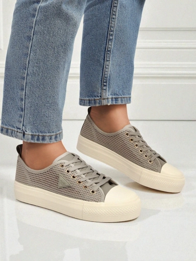 Women's Callista Mesh Light Grey Sneakers - comfort and style for summer and autumn