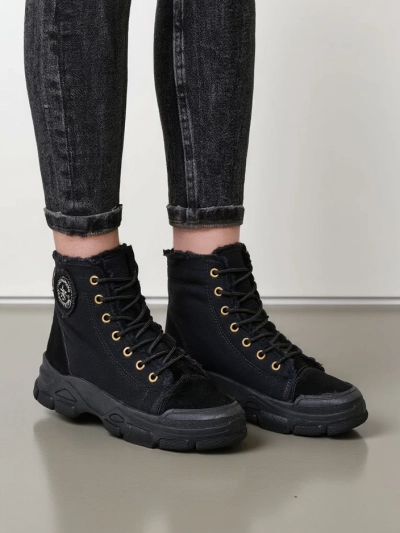 Royalfashion aukšti moteriški sportbačiai Hirrias