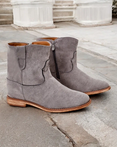 Karališkosios mados kovbojų stiliaus batai ant padengto klinčių Patorias