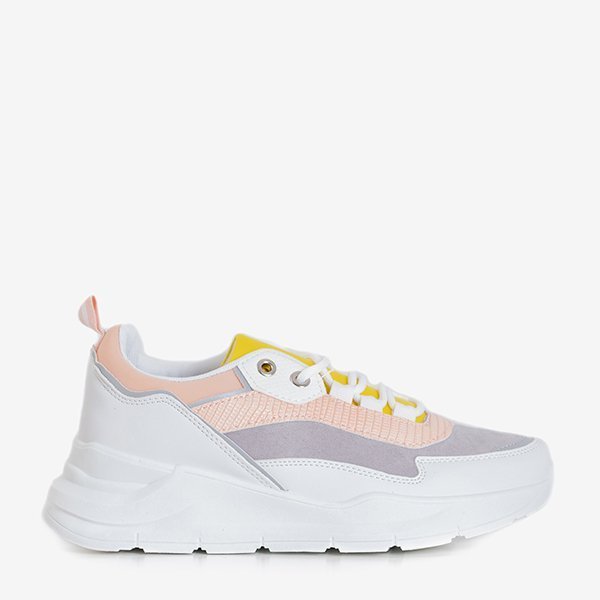 Rožiniai ir pilki moteriški sportiniai sportbačiai „Dimidra“ - Avalynė