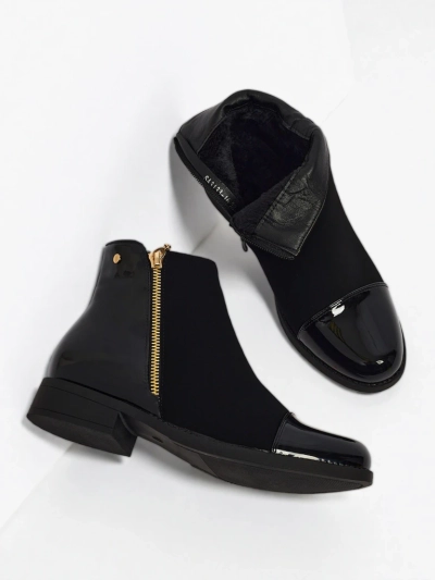 Ботинки Luna Черные Элегантные на Осень