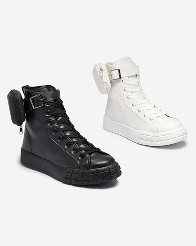 Черные женские спортивные туфли с чехлом Efiffe- Footwear