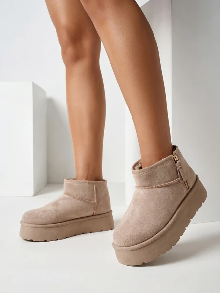 "Royalfashion" Moteriški platforminiai sniego batai a'la Delgadi