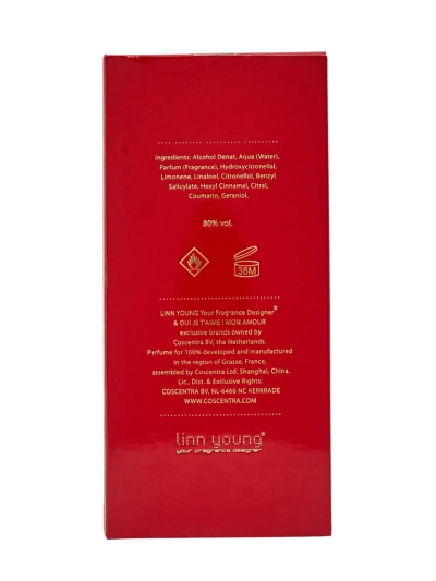 Įkvėptas moterims skirtas kvapusis vanduo OUI Mon Amour