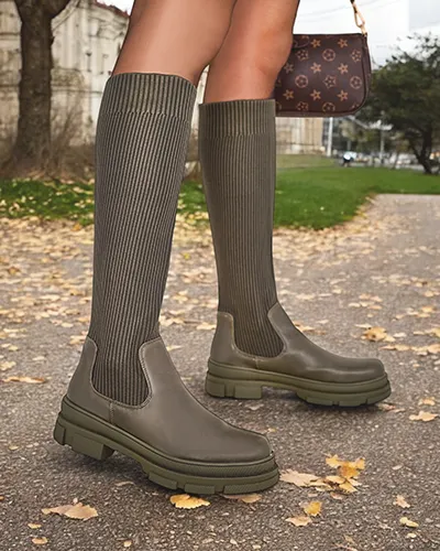 Женские сапоги на подкладке Royalfashion Bireno