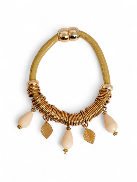 Beaded and Glittery Bracelet for Ladies