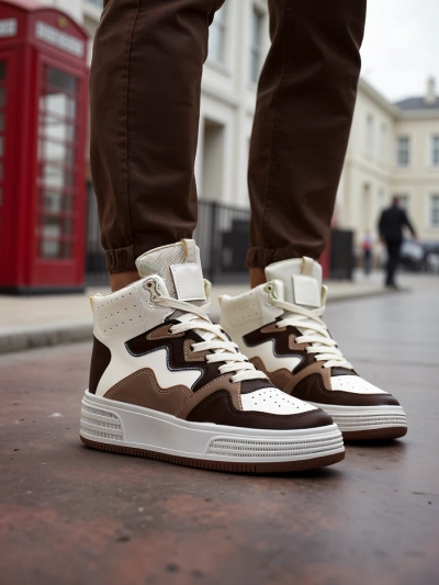 Royalfashion Высокие женские спортивные кроссовки Quiedy