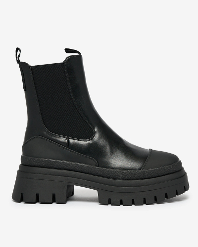 "Royalfashion" Moteriški plokščiapadžiai juodi batai "Neyda"