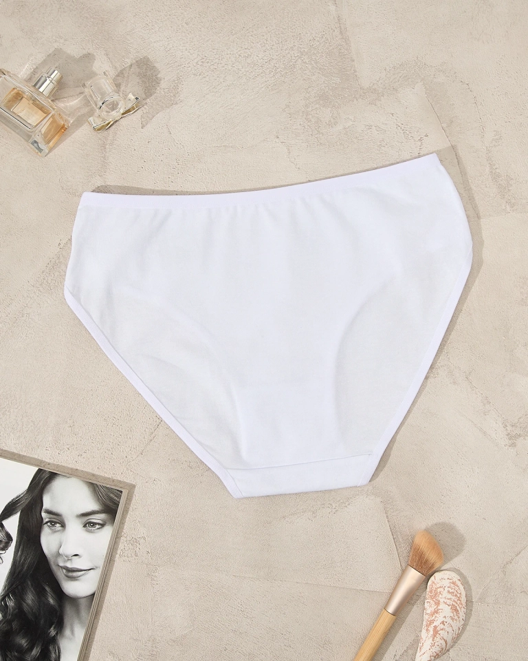 Royalfashion Женские трусики белого цвета
