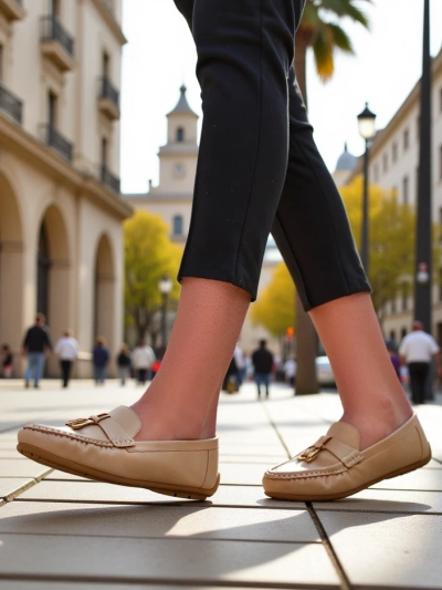 Royalfashion Матовые женские мокасины Timmone