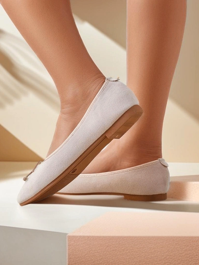 Royalfashion Moteriški balerinų bateliai su juostele Zaame