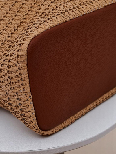 Royalfashion Большая соломенная женская сумка Solea Bag