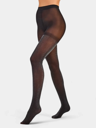 Женские леггинсы Royalfashion с блестками 20 DEN