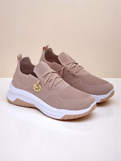 Royalfashion слипоны женские спортивные из текстиля Teletta