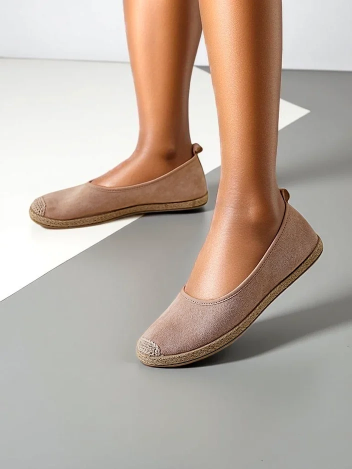 Royalfashion moterų ekosuedinės espadrilės Aroles