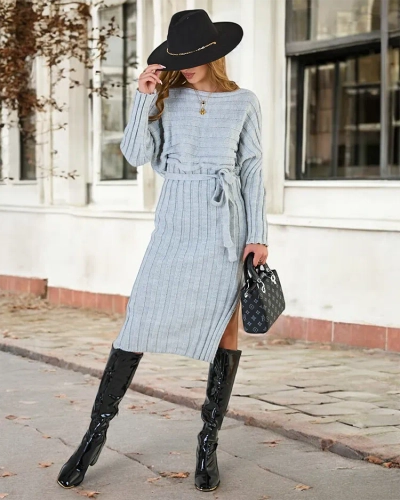 Женское платье-свитер Royalfashion