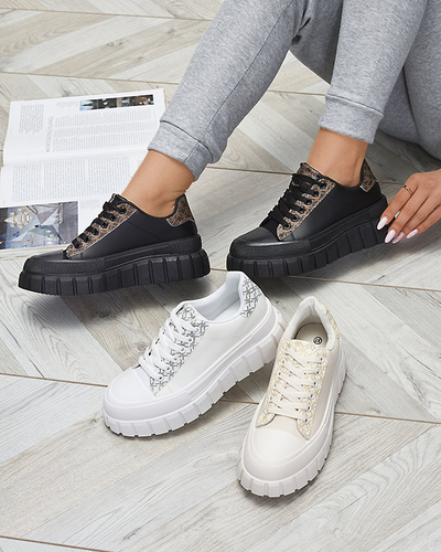 OUTLET Повседневная женская спортивная обувь черного цвета Leritic - Обувь