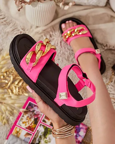 "Royalfashion" Moteriški grandininiai sandalai "Orette"