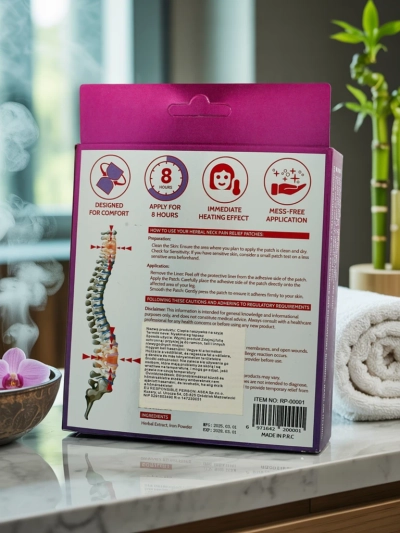 Aurora Therma - Согревающие пластыри для шеи и затылка 50 г (6 шт.)