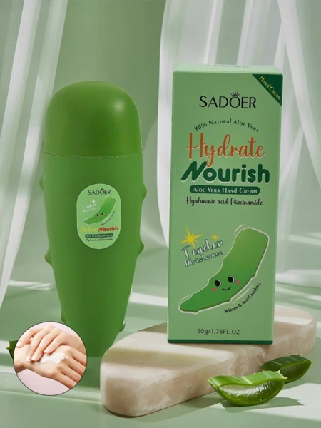 Aurelia Hydratia - Aloe Vera Hand Cream with Niacinamide & Hyaluronic Acid 50g