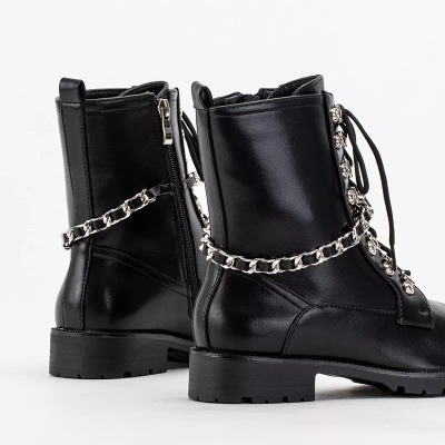 OUTLET Juodos spalvos moteriškos rankinės su grandinėle Eksanti - Avalynė