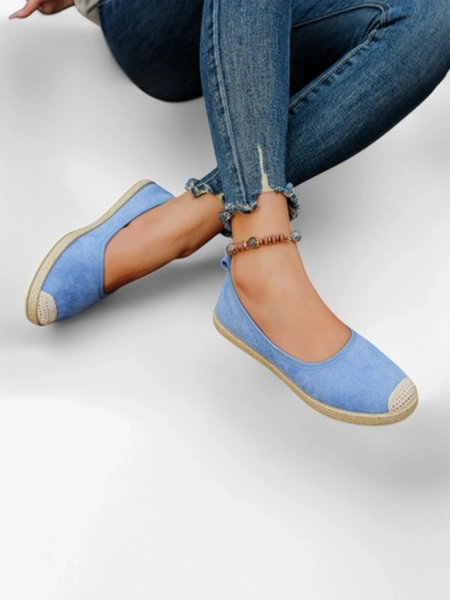Royalfashion moterški ekokožos espadrilės Aroles