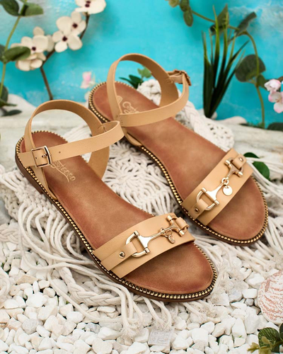 Royalfashion Dekoruoti moteriški sandalai Umbe