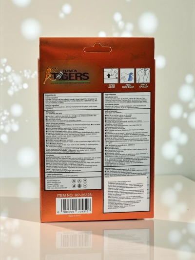 Skausmą malšinantys pleistrai kaklui ir sprandui, 10 vnt.