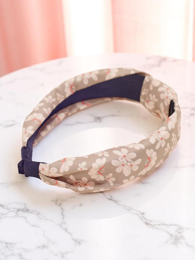 Royalfashion Plaukų juosta su pintu gėlių raštu Florinda