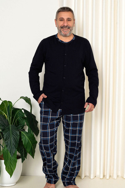 Royalfashion Мужская темно-серая пижама