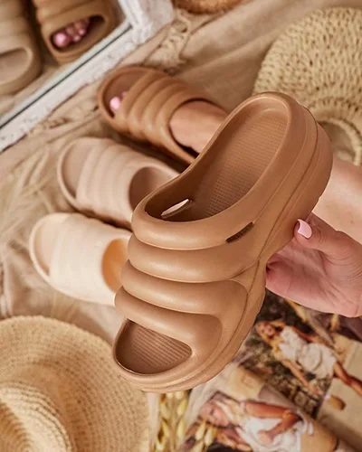 "Royalfashion" Moteriškos guminės šlepetės "Koriv"