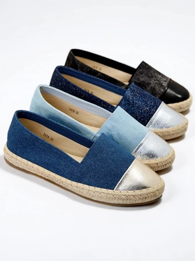 Royalfashion Moteriškos espadrilės a'la denim Anerta