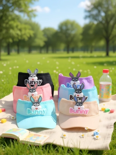 Royalfashion Детский козырёк с ушками зайца