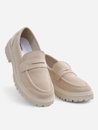 Женские экокожаные мокасины Royalfashion Dunes