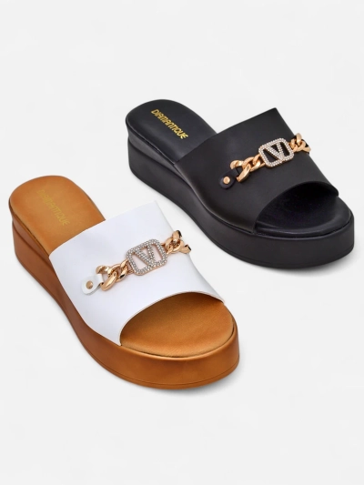 Royalfashion Moteriški platforminiai sandalai Dalimma