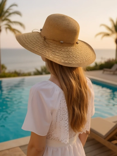 Royalfashion Женская соломенная шляпа Aveline