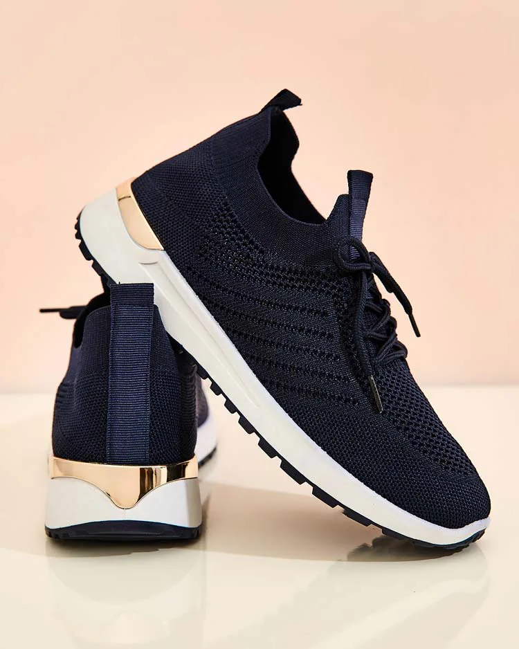 Royalfashion Moteriški medžiaginiai sportiniai bateliai Amgent