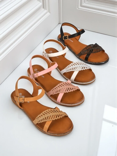 Willow Grace Flat Sandals - Lit Edition