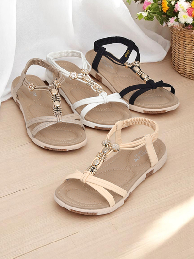 Royalfashion Женские сандалии с украшениями Veve