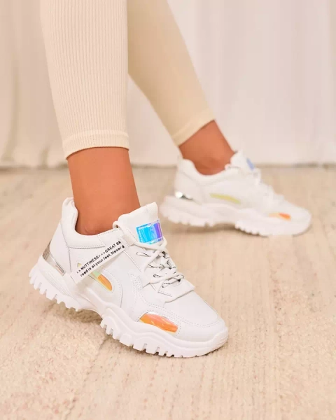 Белые женские кроссовки Holys