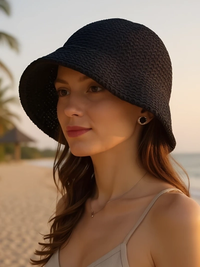Royalfashion Moteriška vasarinė skrybėlė Sandy Bloom