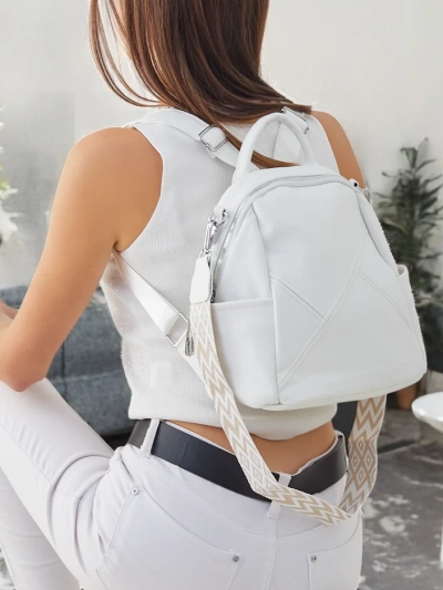 Royalfashion Mažas moterų ekologiškos odos kuprinės