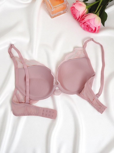 Royalfashion Moteriška push-up liemenėlė su nėriniais Luna Push-Up