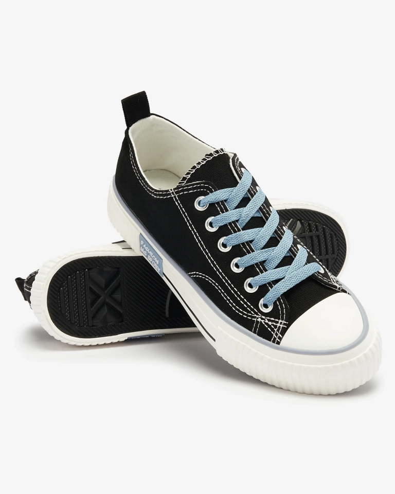 Juodi moteriški suvarstomi sportbačiai Tasabba- Avalynė