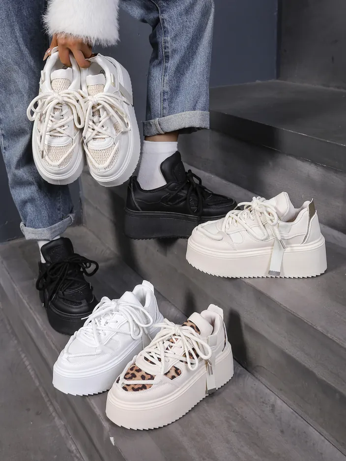 Royalfashion Moteriški platforminiai sportiniai bateliai Aeroll