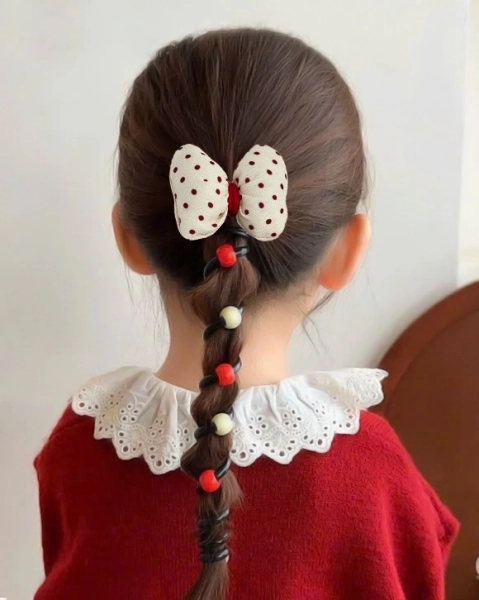 Royalfashion Plaukų gumytė - kaspinėlis spiralės formos