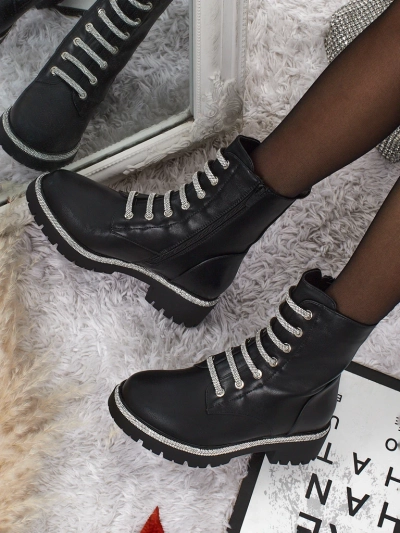 Женские ботинки Lunara из экокожи на шнуровке