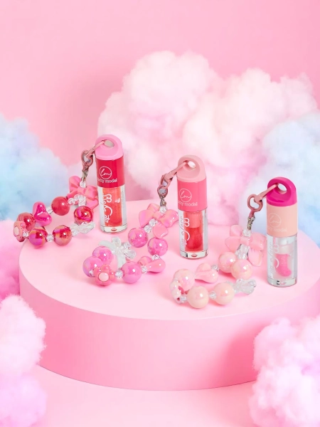 Lūpų blizgesys vaikams su apyranke Bespalvis