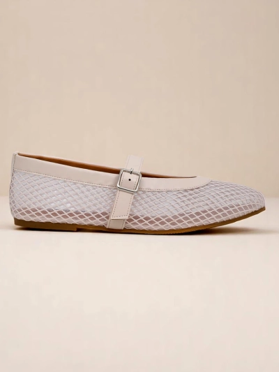 Royalfashion Женские ажурные балетки с ремешком Naommi