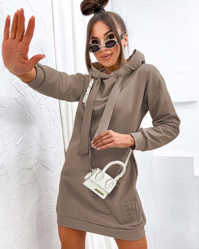 Royalfashion Женское мини-платье-блузка